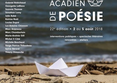 Festival acadien de poésie | 2018